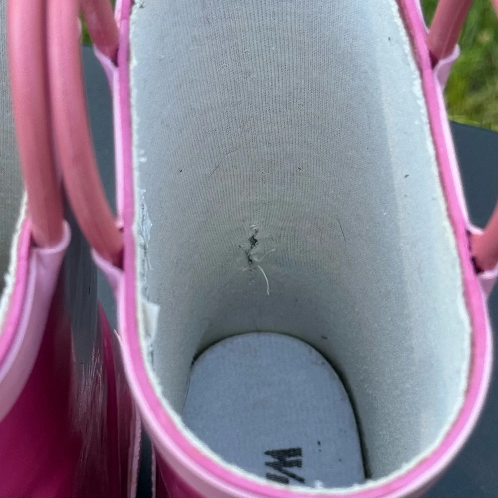 Western Chief Pink Kids Rain Boots 11/12